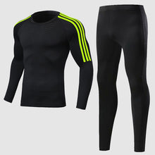 Load image into Gallery viewer, Compression Sport Suits Men Running Suit Quick Drying Fitness Running Clothes Sets Joggers
