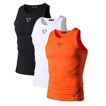 Load image into Gallery viewer, Jeansian 3 Pack Sport Tank Tops Sleeveless Shirts Running  Workout Fitness