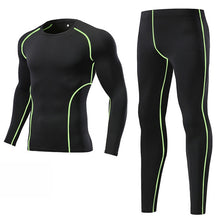 Load image into Gallery viewer, Compression Sport Suits Men Running Suit Quick Drying Fitness Running Clothes Sets Joggers