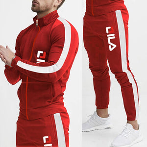 Spring Autumn New Color Jogging Luxury Sweater Brand Suit For Men Youth Fashion Sports Set Zipper Tracksuit