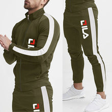 Load image into Gallery viewer, Spring Autumn New Color Jogging Luxury Sweater Brand Suit For Men Youth Fashion Sports Set Zipper Tracksuit