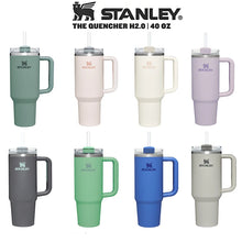 Load image into Gallery viewer, Stanley 40oz Tumbler With Handle Water Bottle With Straw Lids Stainless Steel Vacuum Insulated Car Mug Thermal Iced Travel Cup