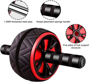 Abdominal Wheel Roller Fitness Gym Home Exercise Body Building Ab roller Trainer