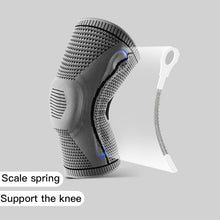 Load image into Gallery viewer, 1 Piece Silicone Full Knee Brace Strap Patella Medial Support Strong Meniscus Compression Protection Sport Pads Running Basket