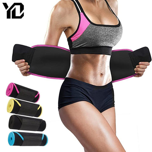 Neoprene Sauna Slimming Belt Adjustable Women Belt Sweat Waist Trainer Body Shaper Gaine Ventre Slimming Waist Belt Corset Belt