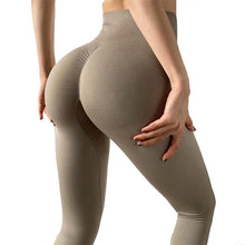 Load image into Gallery viewer, Women Seamless Leggings Push Up Gym Tights Scrunch Butt Workout Booty Leggings Sports Pants Fitness Butt Lifting Running Trouser