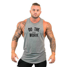 Load image into Gallery viewer, Bodybuilding Hoodie  Men Tank Top Undershirt DO THE WORK
