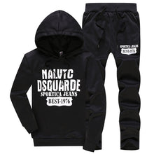 Load image into Gallery viewer, Winter Thick Warm Tracksuit Men 3 Piece Hooded Hoodies +Vest+Pant