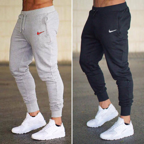 Male Trousers  Sweatpants Men Cotton Fitness Wear