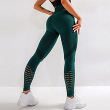 Load image into Gallery viewer, CHRLEISURE Women High Waist Push Up Leggings For Women Casual Jeggings