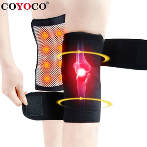 Self Heating Knee pads Support 8 Magnetic Therapy Pain Relief Arthritis Knee Patella Massage Sleeves