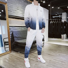 Load image into Gallery viewer, Markless Mens Tracksuit Outdoor Loose Sportswear Fashion Casual Outfit Jacket with Pants