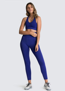 seamless hyperflex workout set sport leggings and top set yoga outfits for women sportswear athletic clothes gym
