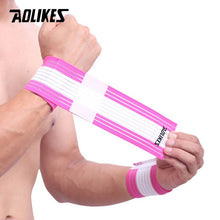 Load image into Gallery viewer, AOLIKES 1PCS Cotton Elastic Bandage Hand Sport Wristband Gym Support Wrist Brace Wrap carpal tunnel
