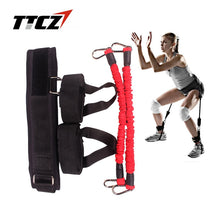 Load image into Gallery viewer, TTCZ Fitness Bounce Trainer Rope Resistance Band  Basketball Tennis Running Jump Leg Strength Agility Training Strap  equipment