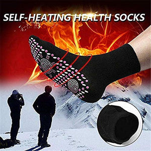 Self Heating Magnetic Socks Tourmaline Therapy Breathable Massage Warm Foot Socks Sports Winter Outdoor Skiing