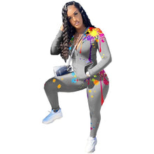 Load image into Gallery viewer, Sport Two Piece Set for Womens Tracksuit Hoodies Pants Set Tie Dye 2 Piece Set Fall Sweat Suits