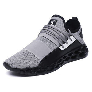 New Outdoor Men Free Running for Jogging Walking Sports Shoes High-Quality Lace-Up Breathable Blade Sneakers
