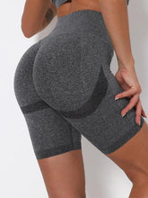 Load image into Gallery viewer, Slim Leggings Women Pants High Waist Sport Short Leggins Bubble Butt Push Up Gym Fitness Bottom Tummy Control Workout Legging